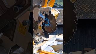 Spyder circular saw blades are the best for the money DeWalt 20V miter saw [upl. by Jat]