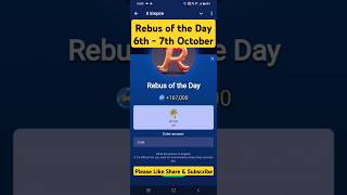 Rebus of the Day Today  6  7 October rebusoftheday [upl. by Fonville]