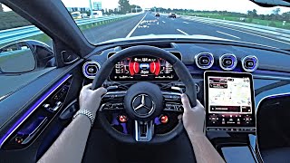 The New Mercedes C63 AMG 2024 Test Drive [upl. by Lissy351]