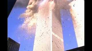 NIST FOIA 0942 R14UC  WPIX Dub2 0123 WTC2 ExplosionHole from BelowEyewitness Interviews [upl. by Leonor671]