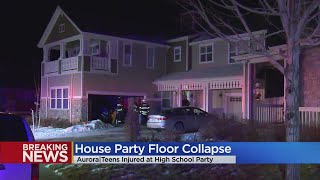 Floor Collapse During House Party Sends Juveniles To The Hospital [upl. by Seroka717]