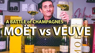 The BEST Champagne Brands  Moët amp Chandon vs Veuve Clicquot [upl. by Ern]