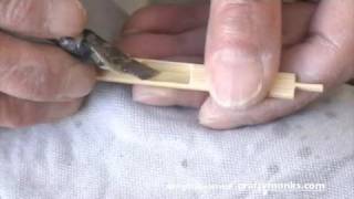 The making of Naxi peoples Jews harp （納西族の口琴） [upl. by Terrena]