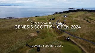 Genesis Scottish Open Golf 2024 Renaissance Club [upl. by Joelly196]