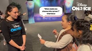 The Girl Scouts Interview a Professional Figure Skater with disneyonice  Charlotte [upl. by Garrot]