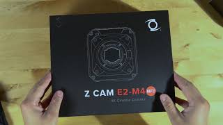 Z Cam E2M4 Unboxing and Lens Mount Swap [upl. by Fredel]