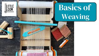 Basics of Rigid Heddle Weaving [upl. by Aicatan]