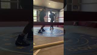 Abass Baraou SMASHES the PADS ahead of European title fight with Sam Eggington boxing [upl. by Mixie]