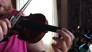 How to play Concerning Hobbits on Violin  Beginners Tutorial [upl. by Gerhan]