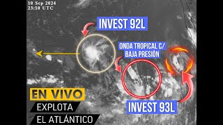 ‼️FRANCINE ES HURACÁN EXPLOTA LA 92L ACERCÁNDOSE AL CARIBE ‼️ 🌀 [upl. by Onileba]