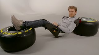 Nico Rosberg EXPLAINED F1 seating position [upl. by Eal]