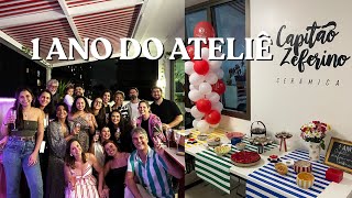 CORRERIA PRA FESTA DE 1 ANO DO ATELIE CAPITÃO ZEFERINO CERÂMICA  FAXINA  ARRUMAÇÃO  VLOG [upl. by Aisekal]