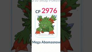 1 HP✨Mega Abomasnow Destroy Grunt Badly in pokemongo [upl. by Holofernes]