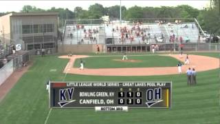 2014 LLWS Regionals Pool Play  Ohio vs Kentucky  3rd Inning [upl. by Anavas]