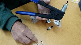 What is a Nutsert Rivnut Tool amp Nutsert Installation Video for Beginners [upl. by Imoyaba]