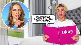 Leaving Out My SECRET DIARY For My EX BOYFRIEND To Find PRANK [upl. by Hamford]