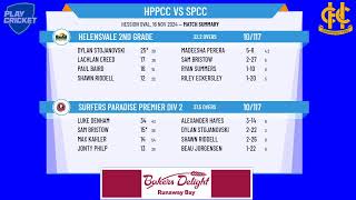 Helensvale 2nd Grade v Surfers Paradise Premier Div 2 [upl. by Atinwahs]