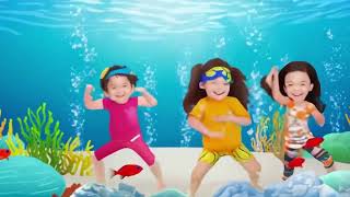 Down In The Deep Blue Sea Crab Clap and Fishy Flap  Nursery Rhymes and Kids Song [upl. by Esened160]