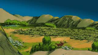 Animated Bible Stories Gideons BattleTrusting Gods Power in FearJudges 7125 Old Testament [upl. by Bergerac]