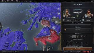 Crusader Kings 3 PS5  Tours and Tournament DLC  Scarlet Moon Empire [upl. by Htnicayh311]