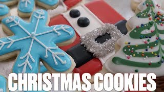 HOW TO MAKE ROYAL ICING CHRISTMAS COOKIES LIKE A PRO  HOLIDAY SUGAR COOKIE DECORATING TIPS [upl. by Atineb964]