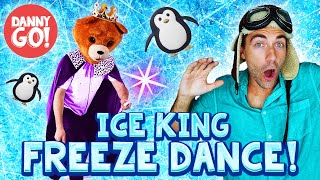 quotThe Ice King Freeze Dancequot 🥶👑  Danny Go Brain Break Movement Songs for Kids [upl. by Grati]