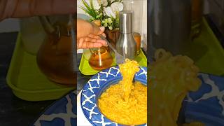 HOW🤔 cheese maggie without cheese cheesemaggi foodshorts trendingshorts maggi yummy [upl. by Atiruam]