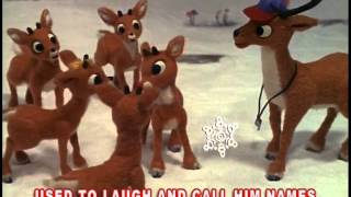 Rudolph the Red Nosed Reindeer Sing Along with Lyrics [upl. by Aileve]