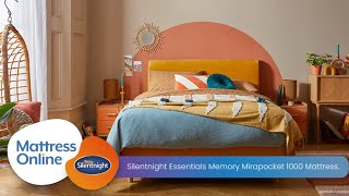 Silentnight Essentials Memory Mirapocket 1000 Mattress [upl. by Annodam]