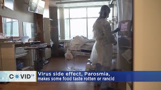 Parosmia COVID Side Effect Makes Food Smell Taste Rotten [upl. by Oiramaj550]