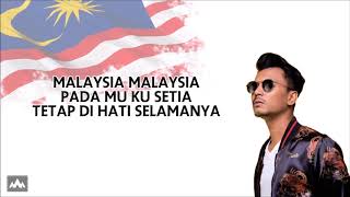 Malaysia  Faizal Tahir Lyric Video [upl. by Nedearb295]