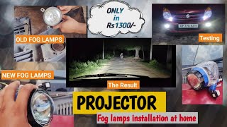 best projector fog lamps for cars🔥IPH maxxlink zimmer only in Rs 1300 [upl. by Ellasal]