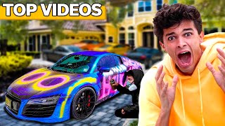 24Hour Challenges Madness  Brent Rivera [upl. by Adnohsad529]