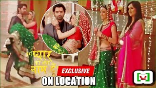 Iss Pyaar Ko Kya Naam Doon Khushis Griha Pravesh Arnav CARRIES Khushi In His Arms  ON LOCATION [upl. by Wanda]