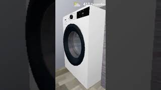 Washing machine gorenje waveactive jump unbalanced roblox [upl. by Sherj]