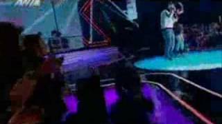 Ivi Adamou ftStavento  quotMesa souquot GR XFACTOR 2 Live 7 [upl. by Dygall205]