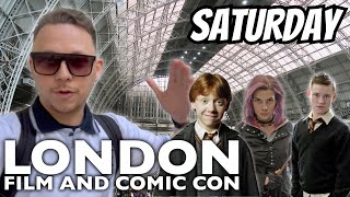 LONDON Film and Comic Con 2024  Saturday Vlog [upl. by Yditsahc]