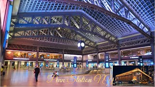 Penn Station Moynihan Train Hall NY 2024 [upl. by Neerhtak]