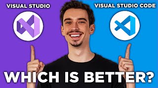 Visual Studio Code vs Visual Studio Which is better 2024 [upl. by Eirrej]