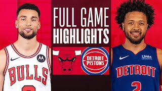 BULLS at PISTONS  FULL GAME HIGHLIGHTS  October 28 2023 [upl. by Mizuki]