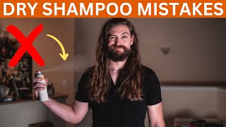 How To Use Dry Shampoo CORRECTLY [upl. by Airalav]