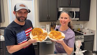 KETO Chicken and Waffles [upl. by Naraa844]