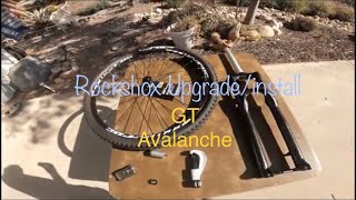 Rockshox Recon Install and Upgrade [upl. by Allenrad]