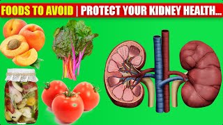 17 Foods to Avoid With Kidney Disease for Better Kidney Health  How to cook [upl. by Adela651]