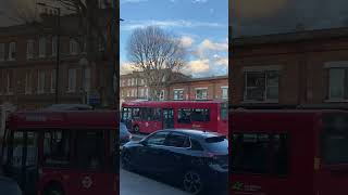 London Bus Route 491 Passing Angel Corner shorts [upl. by Saisoj]