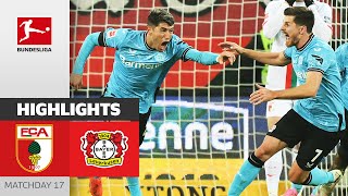 FC Augsburg  Bayer 04 Leverkusen 01  Highlights  Matchday 17 – Bundesliga 202324 [upl. by Samaj377]