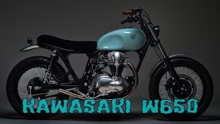 KAWASAKI W650 custom [upl. by Hcir]