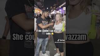 She couldn’t say wazzam baby interviewquestions nola bourbonstreet [upl. by Judah]