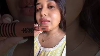 Nykaa lipstick you’re latte nykaa lipstick shorts explore lipstickswatch [upl. by Anircam]