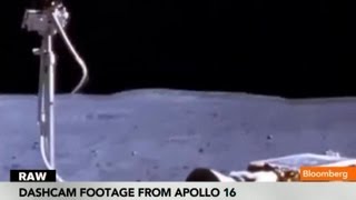 Moon Landing Footage From Apollo 11 Dashcam [upl. by Atterbury]